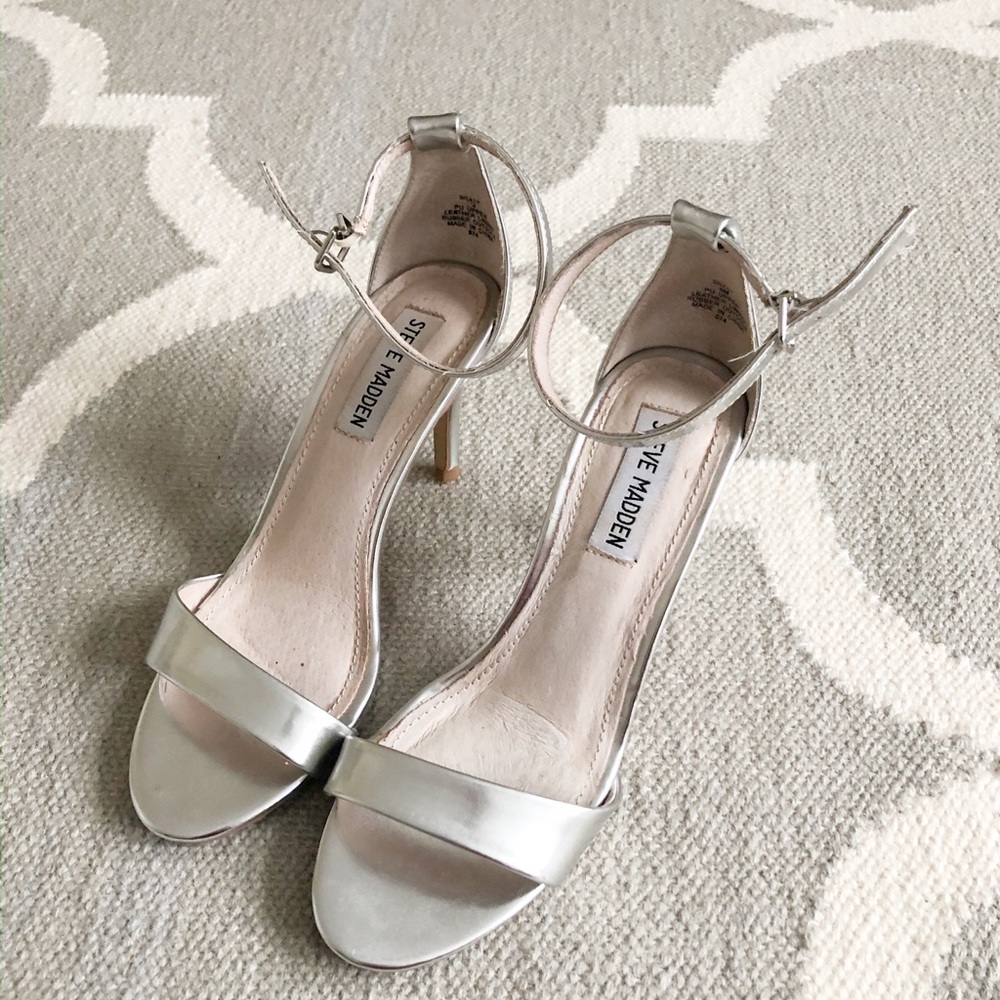 Silver heels